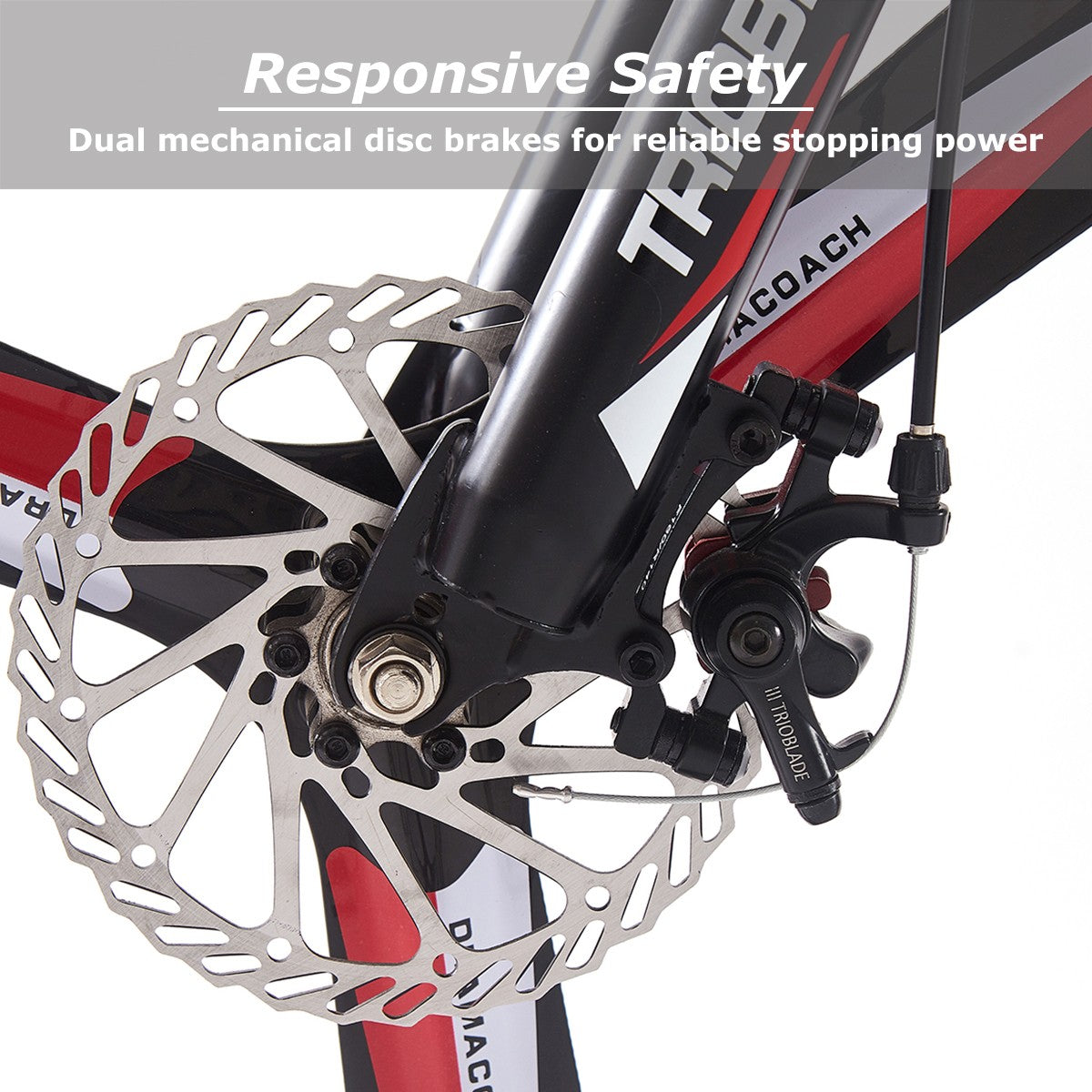 27.5Inch Folding Mountain Bike 21 Speed Full Suspension Bicycle For Men Women UK