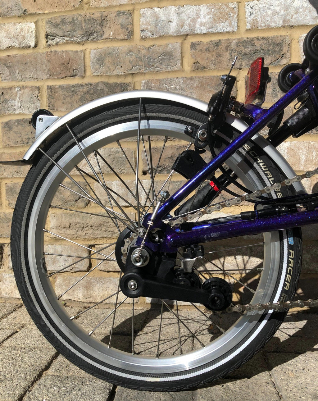Brompton Metallic Purple M6L - SUPER RARE - WORLDWIDE SHIPPING - A+ Condition