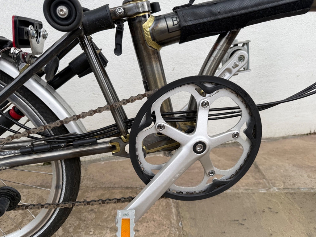 Brompton M6L 6-Speed Raw Lacquer – Barely Used, Recently Serviced, From New