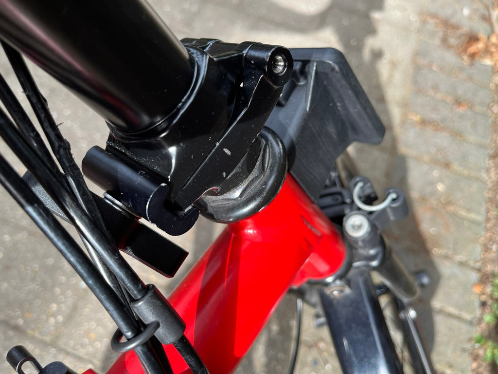 Brompton C-Line 6 speed Red Black S-type