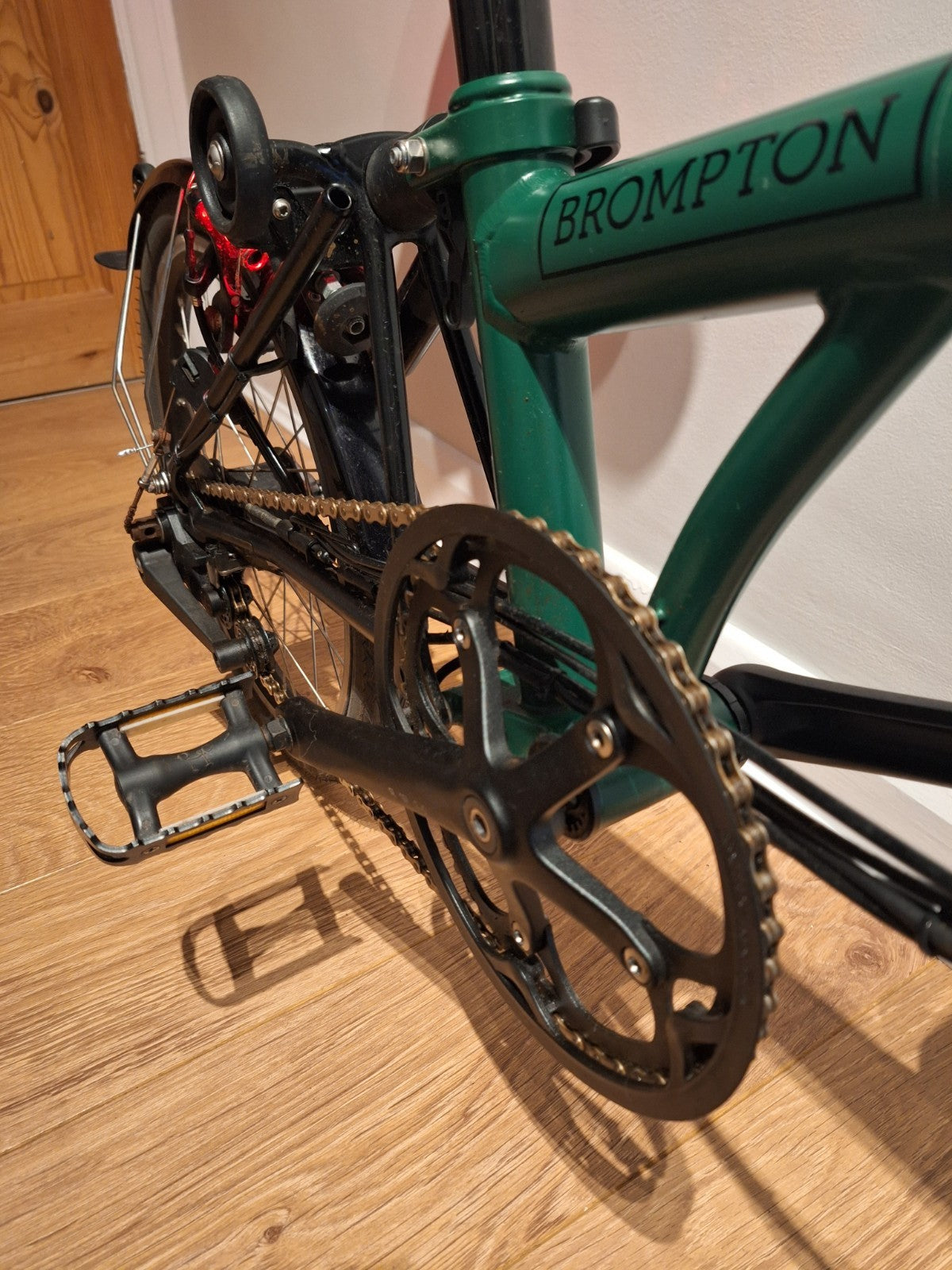 Brompton Electric C Line 6-Speed Racing Green