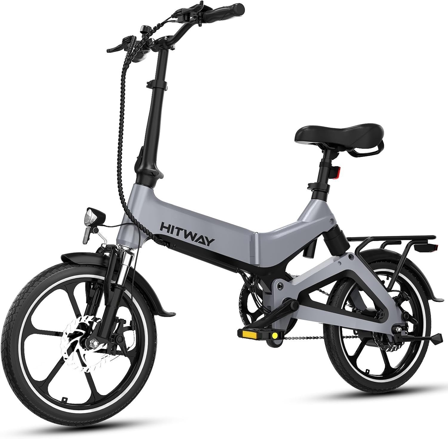 Hitway BK2 Folding City Bike 16" - Grey
