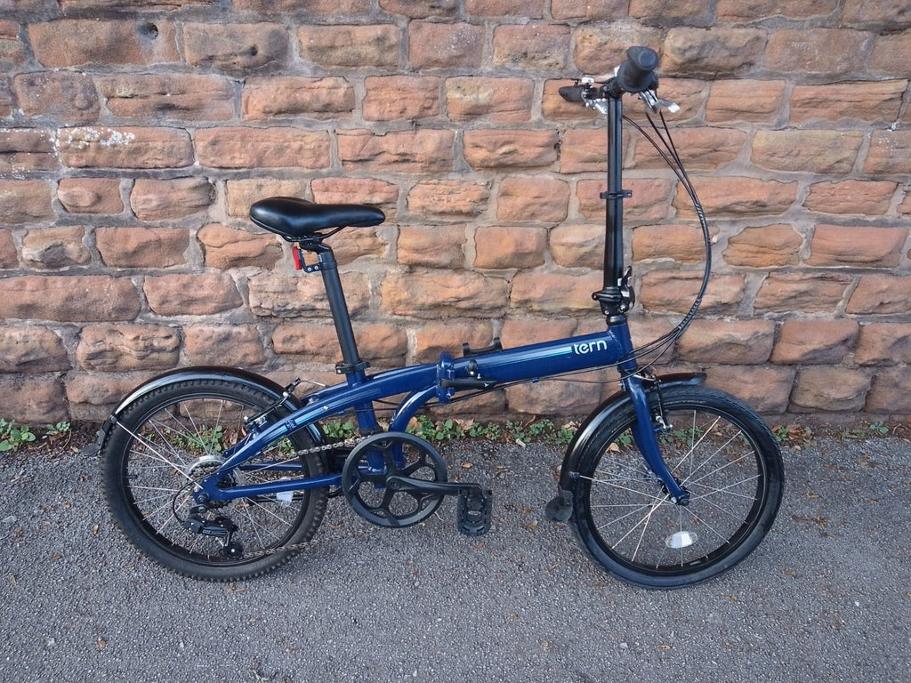 Tern Link B7 Folding Bike 20-inch - Blue VCG
