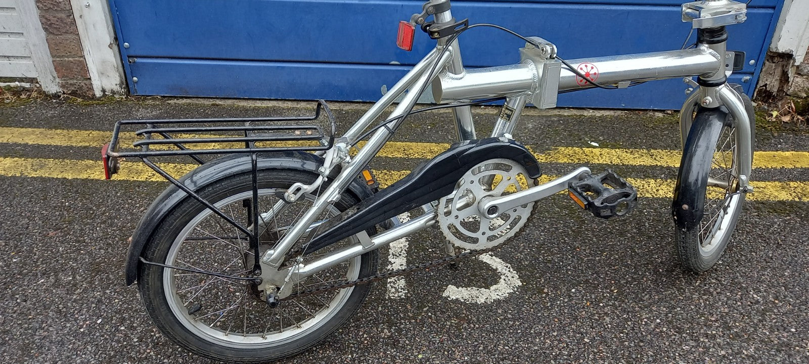 Folding Bike Kentex Silver Colour