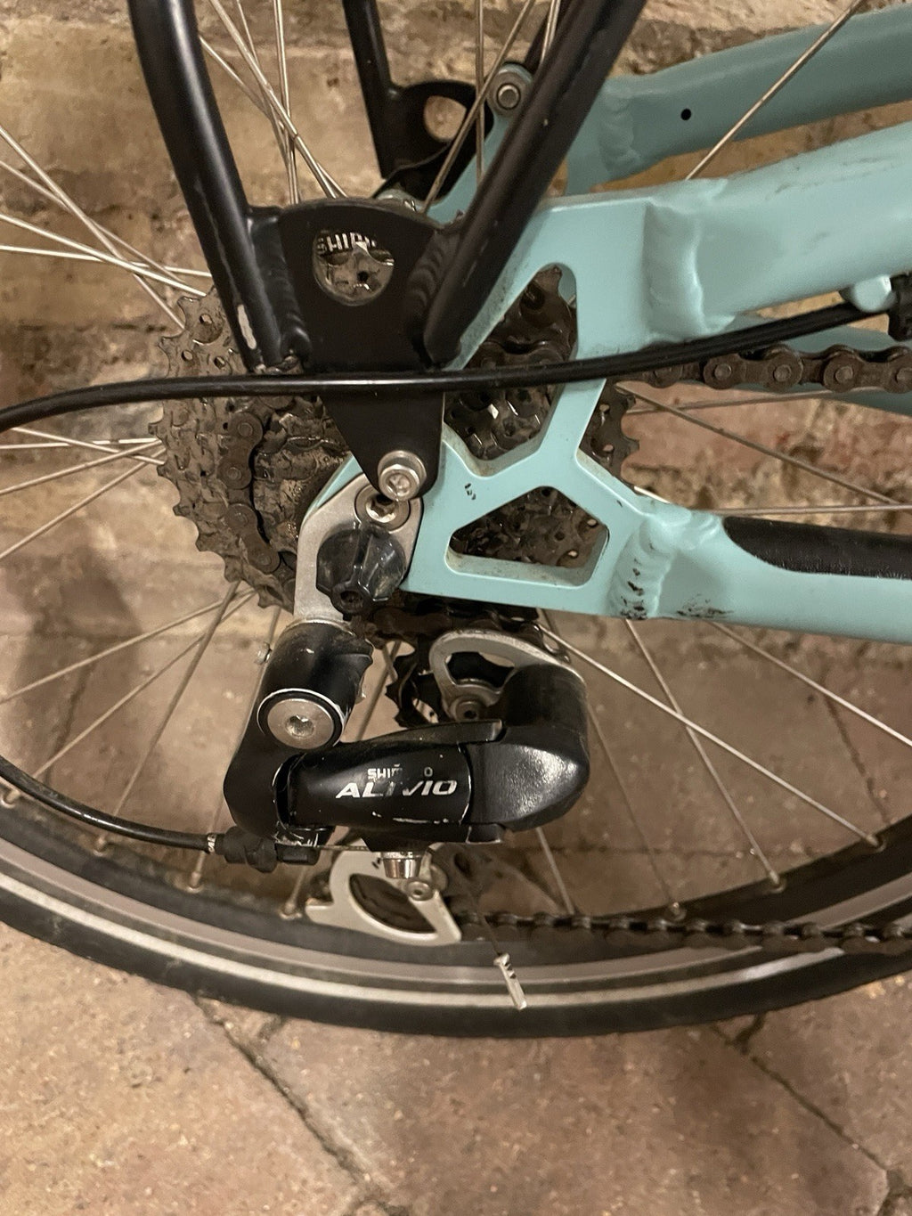 Airnimal Joey 507 Sport Folding Bike in Cambridge Blue (Two available)