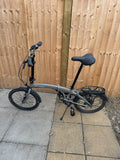 Raleigh Evo Two Folding Bike - Grey – Superb Condition - White decal