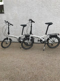 two Dawes kingpin folding bikes