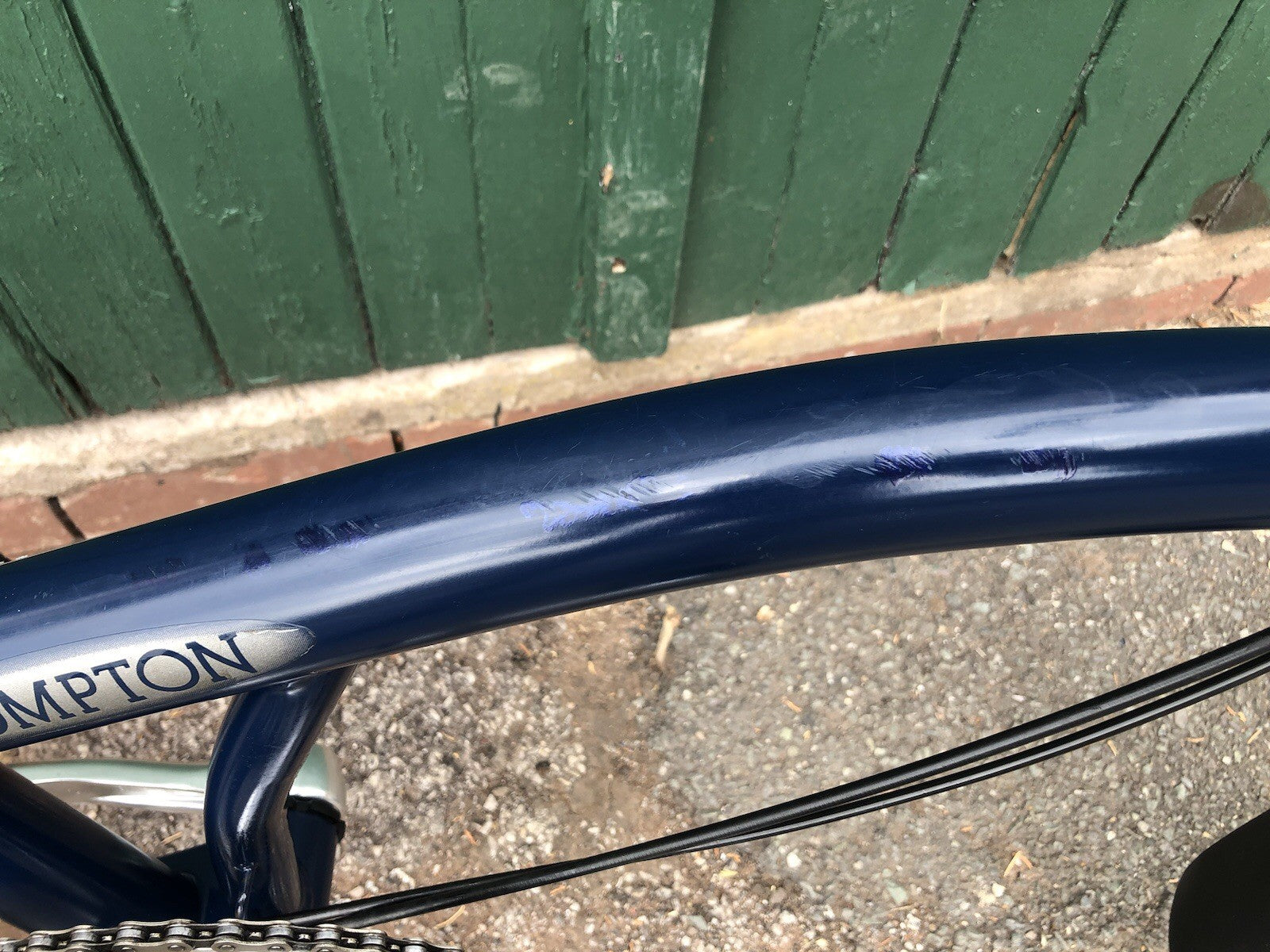 BROMPTON SUPERLIGHT - TITANIUM REAR TRIANGLE AND FORK - 2 Speed