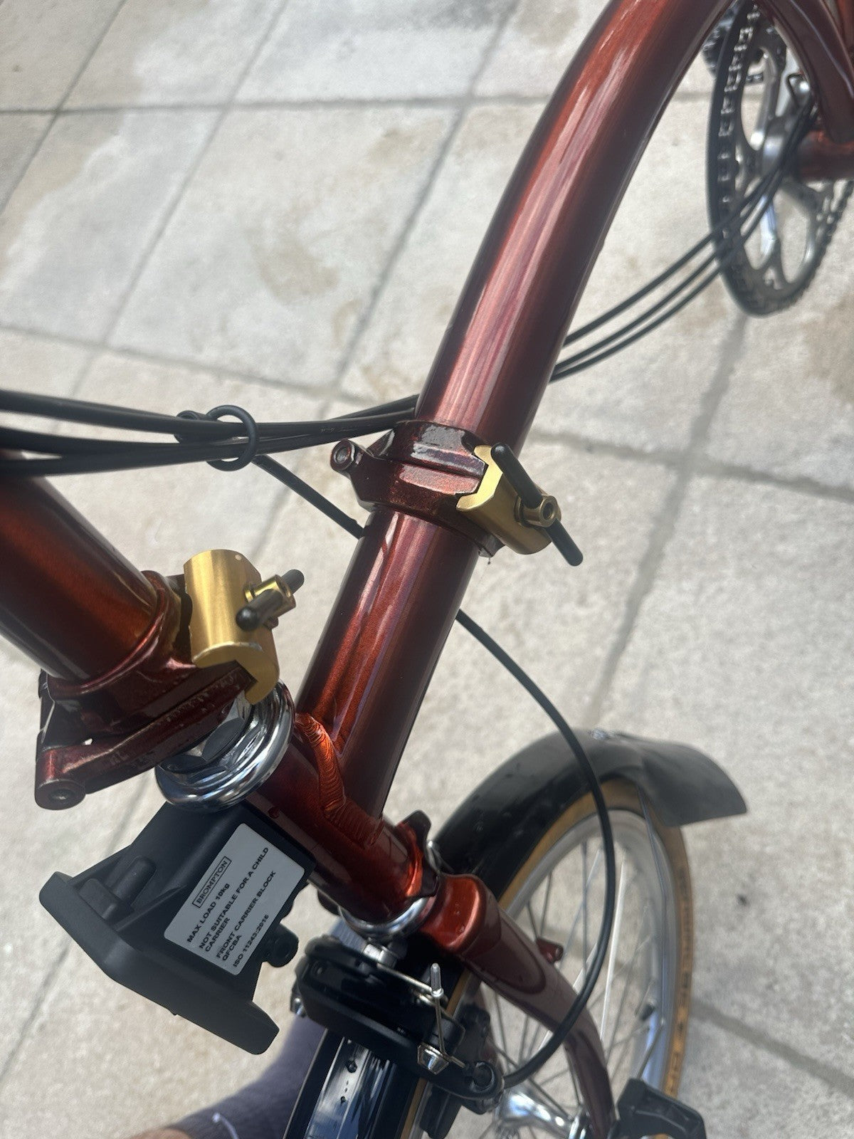Brompton S6L, excellent condition £600+ in upgrades.