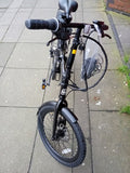 Eco Energy E Move District S Black Fold Down Electric City Bike Size Medium Used