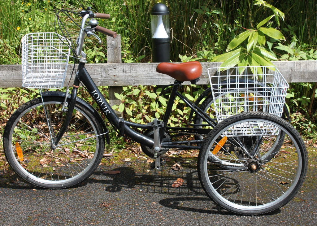 Jorvik 24" Adult Tricycle - Cargo Trike - 2016 model - Foldable with baskets