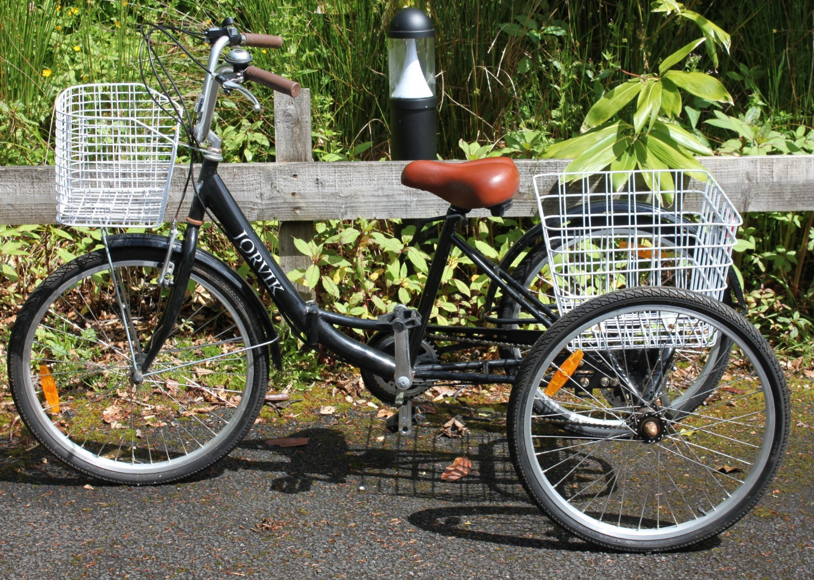 Jorvik 24" Adult Tricycle - Cargo Trike - 2016 model - Foldable with baskets