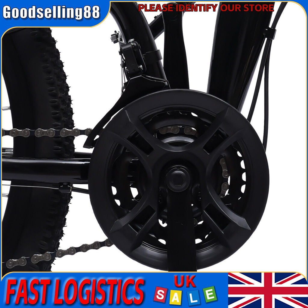 26" 21-Speed Folding Mountain Bike Foldable Bicycle Disc Brake Mountain Bike NEW