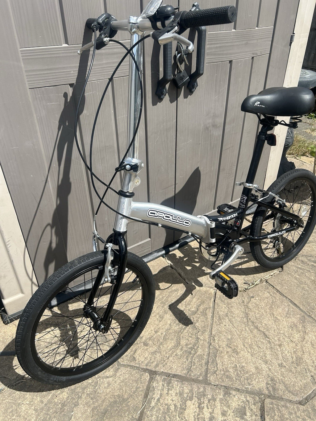Apollo Transition Unisex Folding Bike 6-Speed Gears