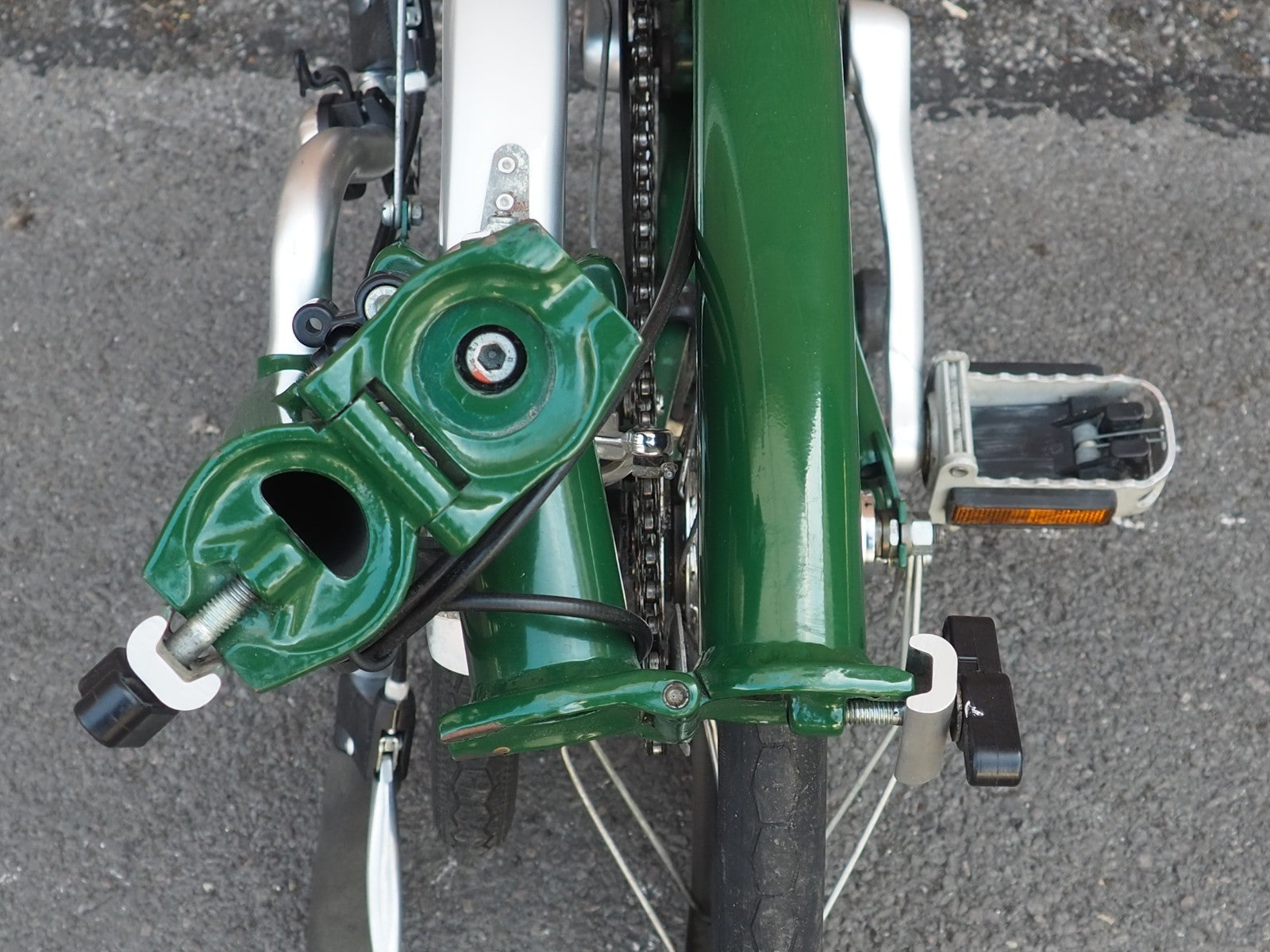 Brompton M3L Folding Bike, Green, 3-Speed, Original Owner Since 2000, Low Miles