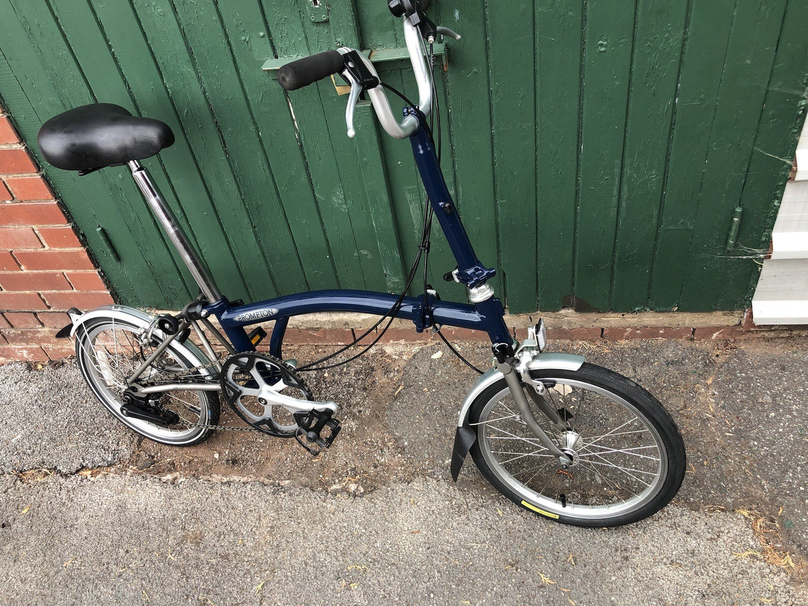 BROMPTON SUPERLIGHT - TITANIUM REAR TRIANGLE AND FORK - 2 Speed