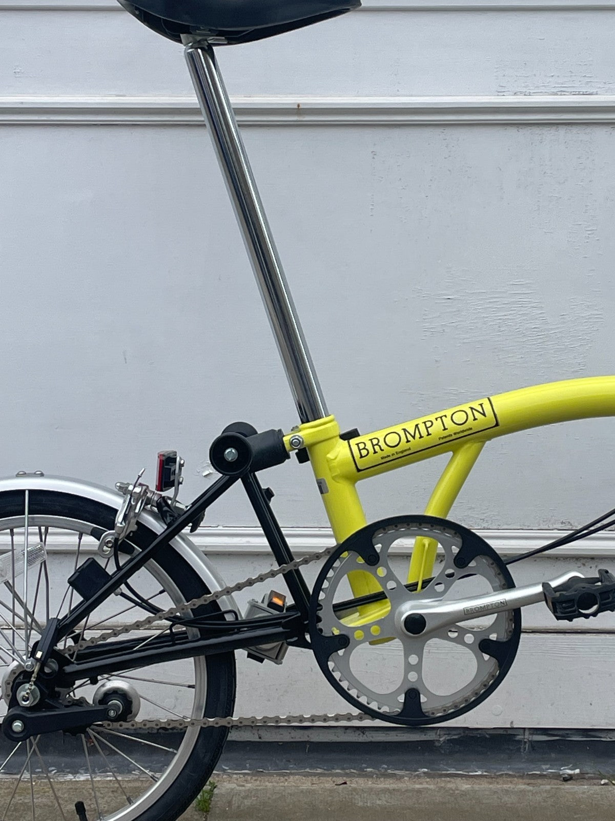 Brompton M3L  Folding Bike - 3-Speed - Yellow