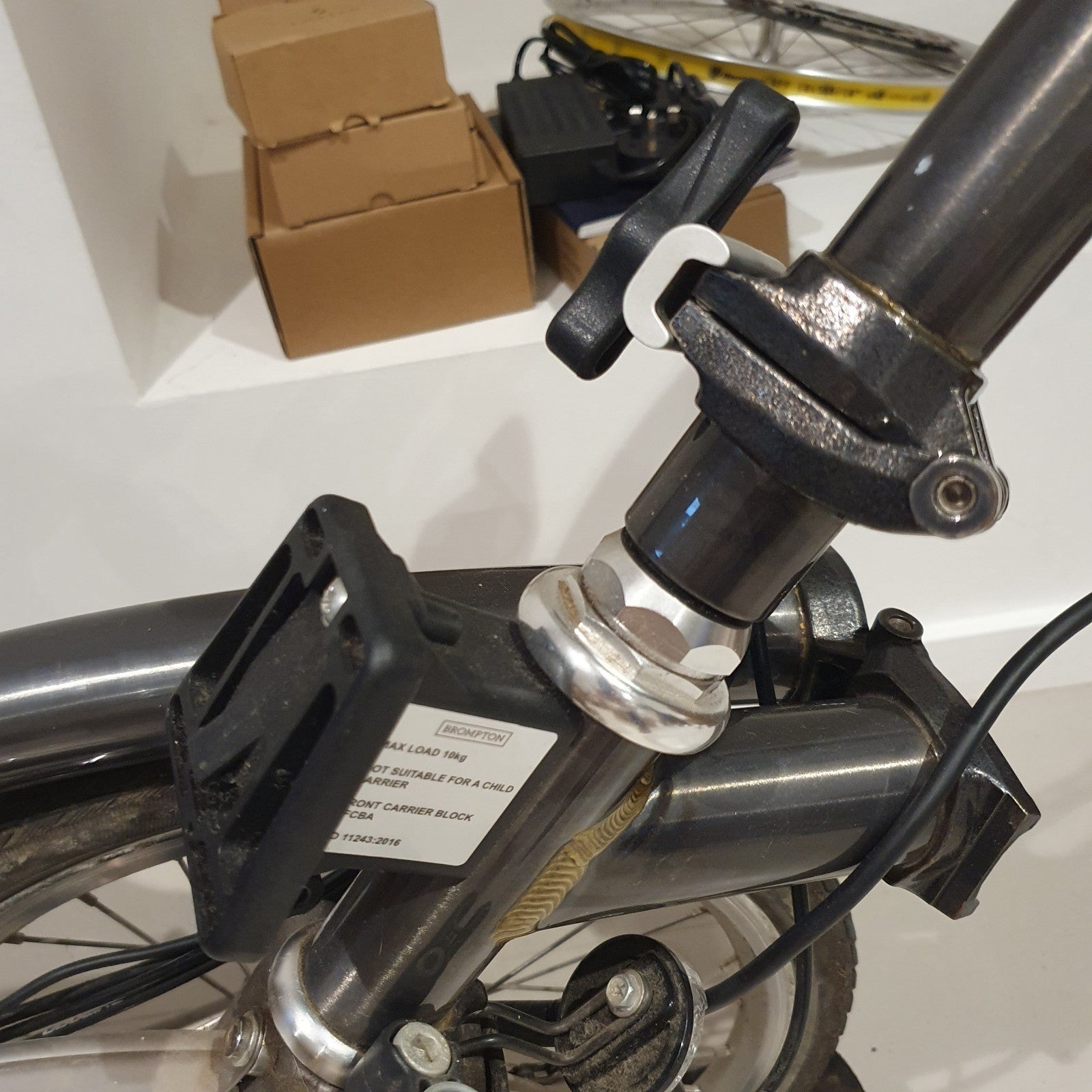 Brompton Folding Bike 2020, Swytch Kit, Lightweight, 6 Speed, Raw Lacquer & More