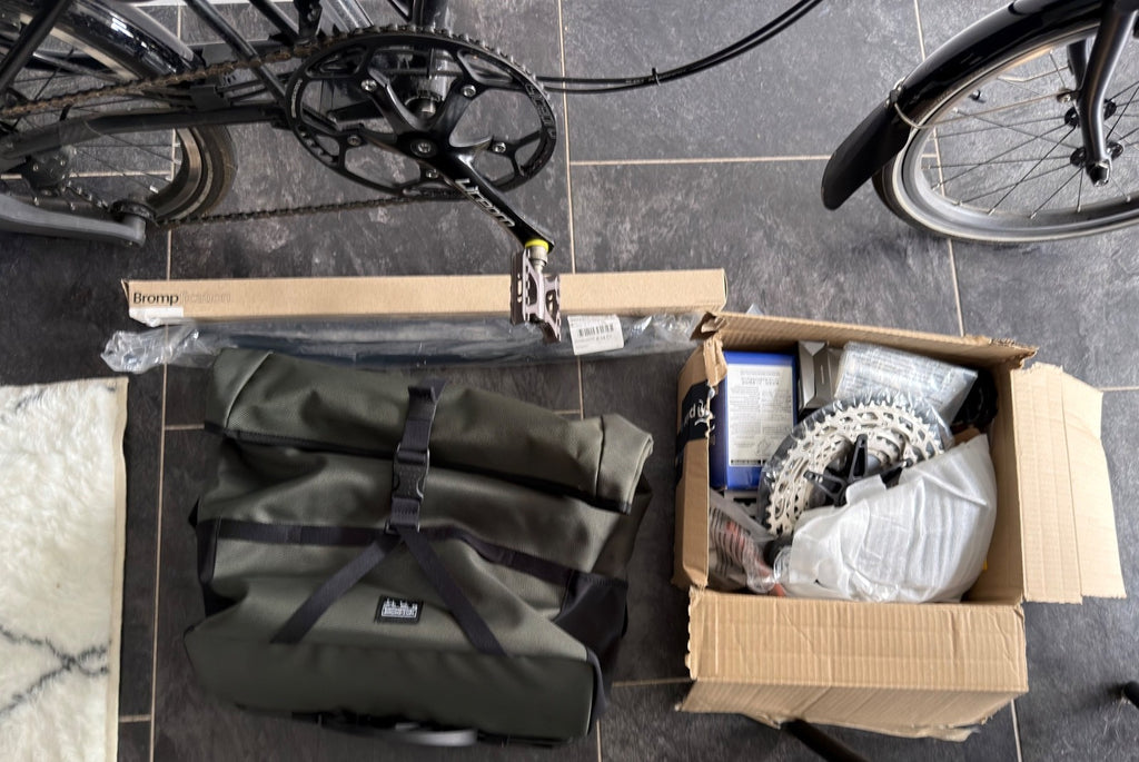 Brompton P Line Urban. Lightweight Parts & 5 Speed Upgrade - Excellent Condition