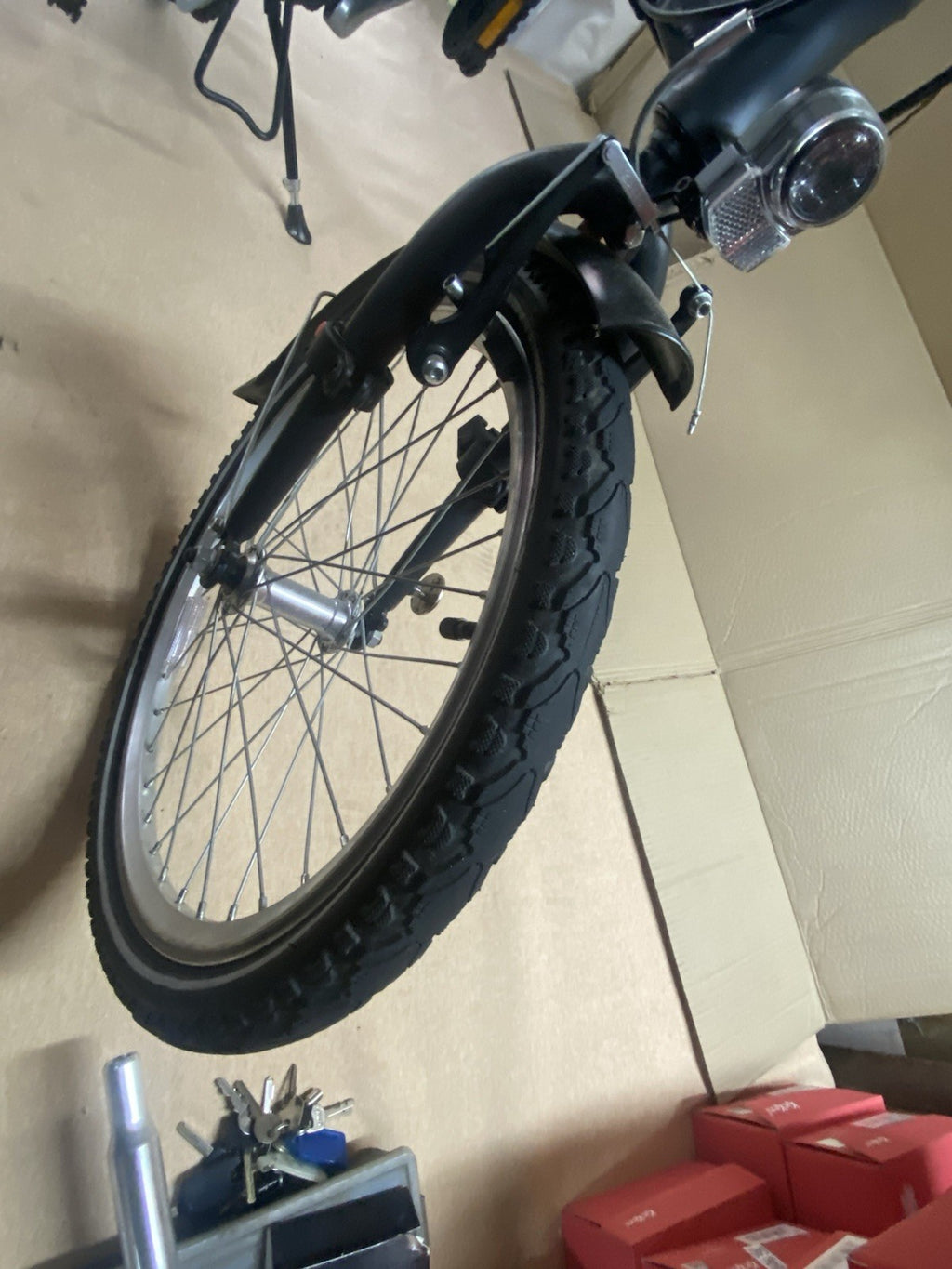ORUS folding Bike + lock & key