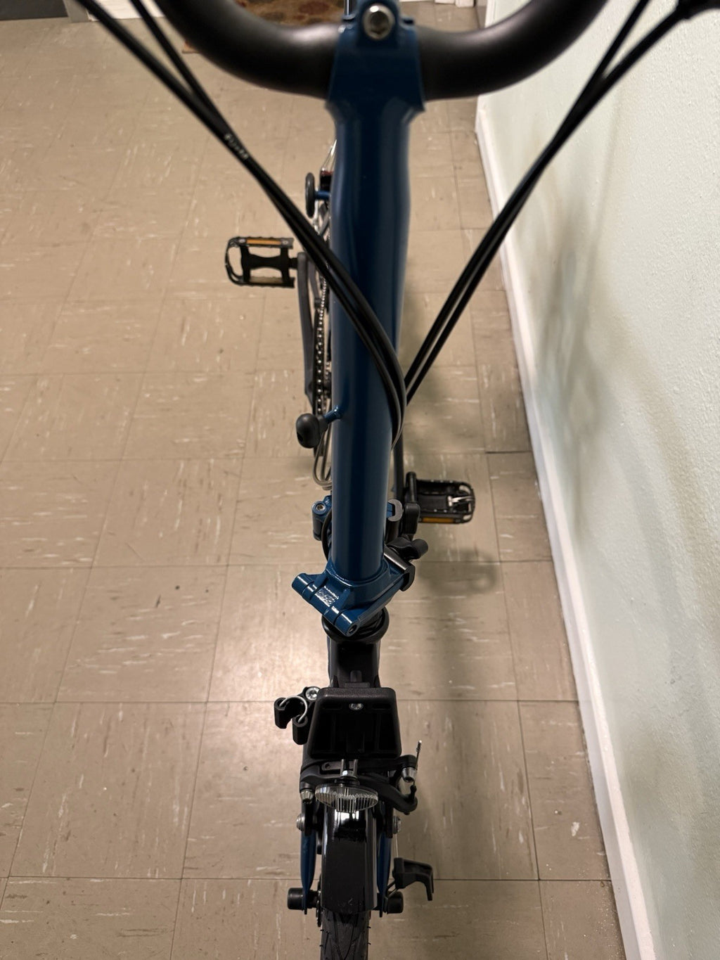 Brompton C Line Explore Mid Handlebar Ocean Blue From 2025 Excellent Condition