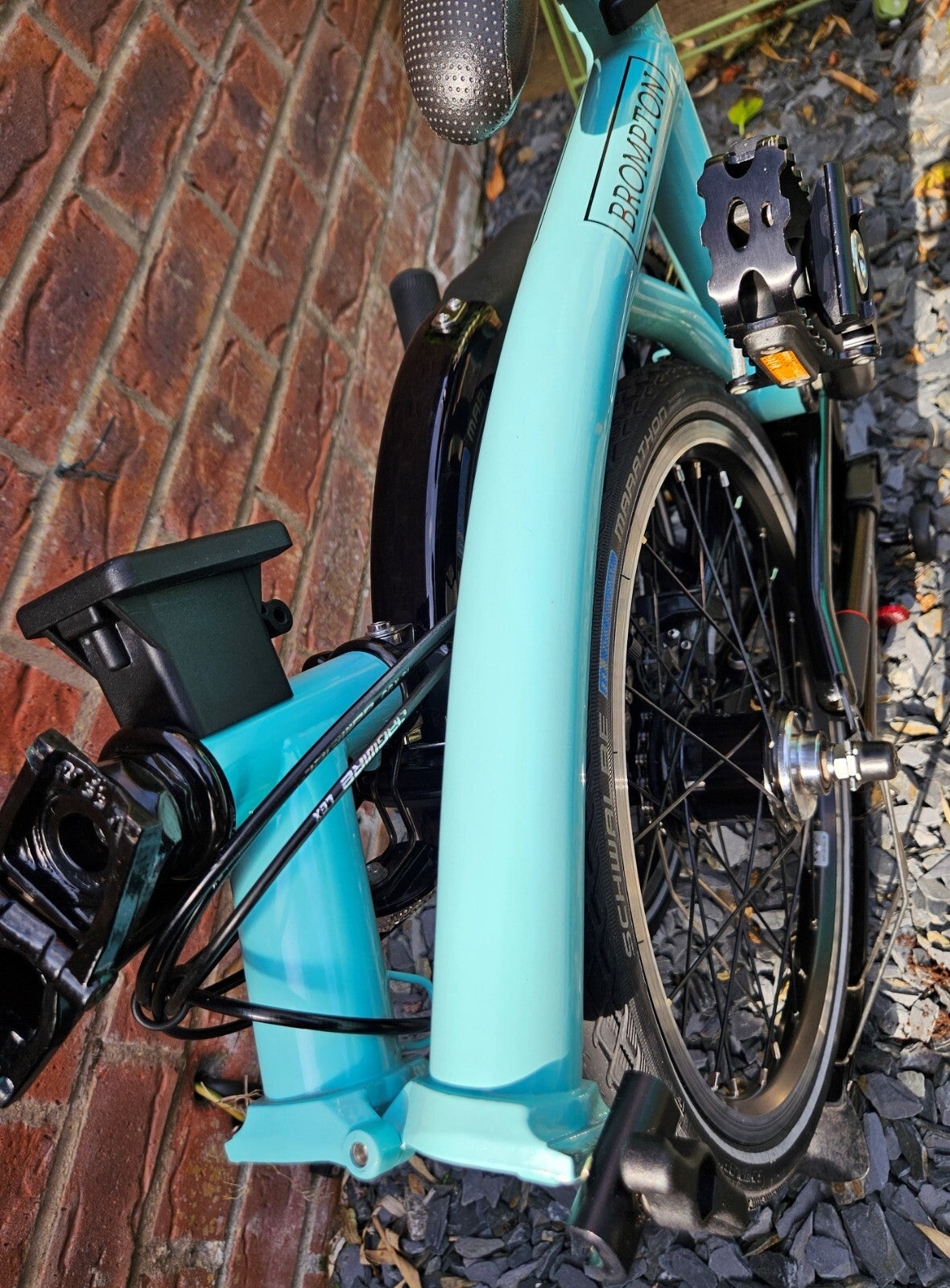 Brompton C Line Explore M6L Black Edition Turkish Green Excellent