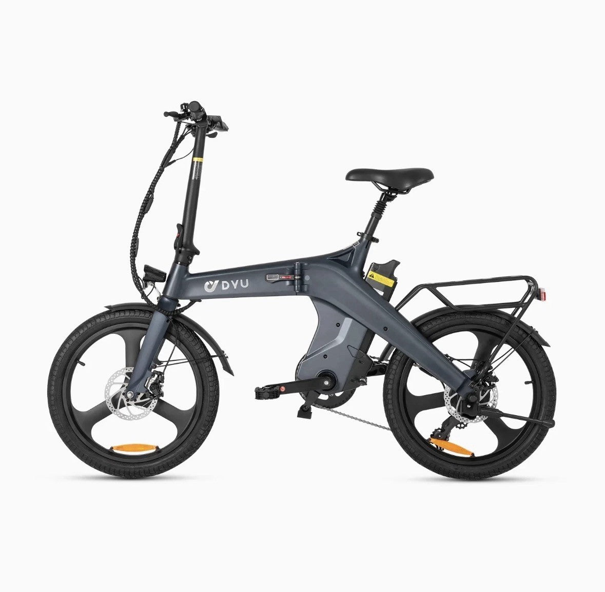 DYU 20” BIKE FOLDING SHIMANO 7s 36V10AHX250 MAGN ALLOY 22.5Kg CITY BIKE PAS