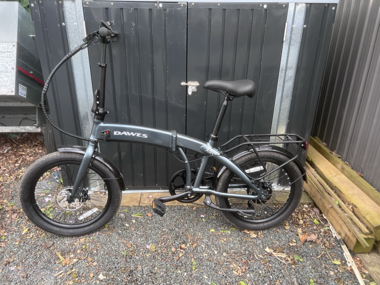 Dawes Arc Folding Bike - Grey - New Condition - ONLY 16 MILES