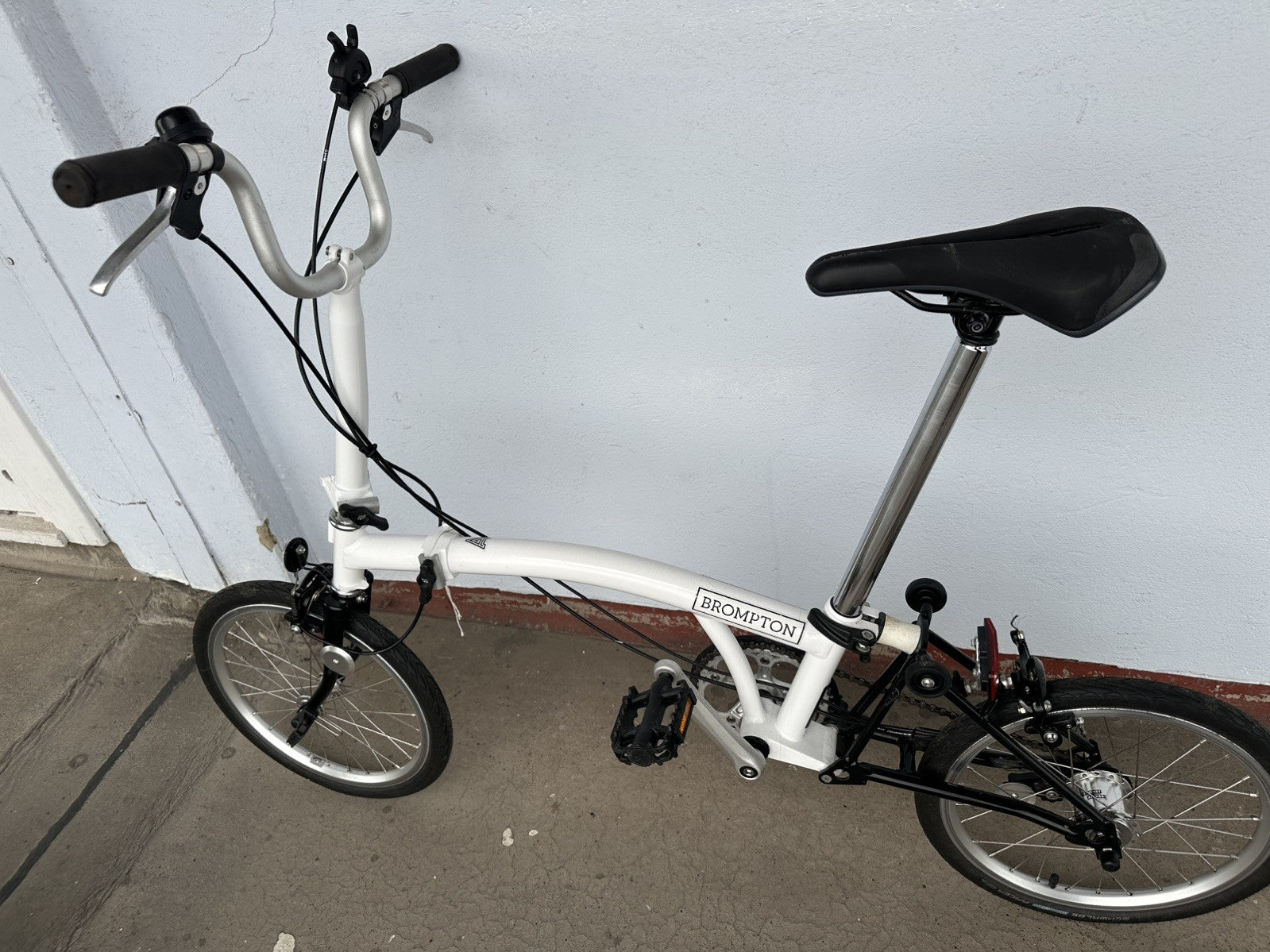 Brompton A Line 3 Speed Folding Bike.