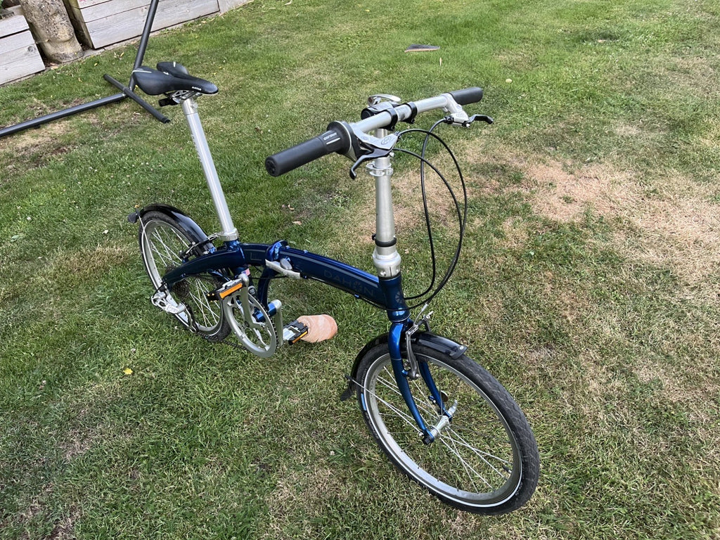Dahon MU P8 Speed Folding Bike 20" Wheel Blue