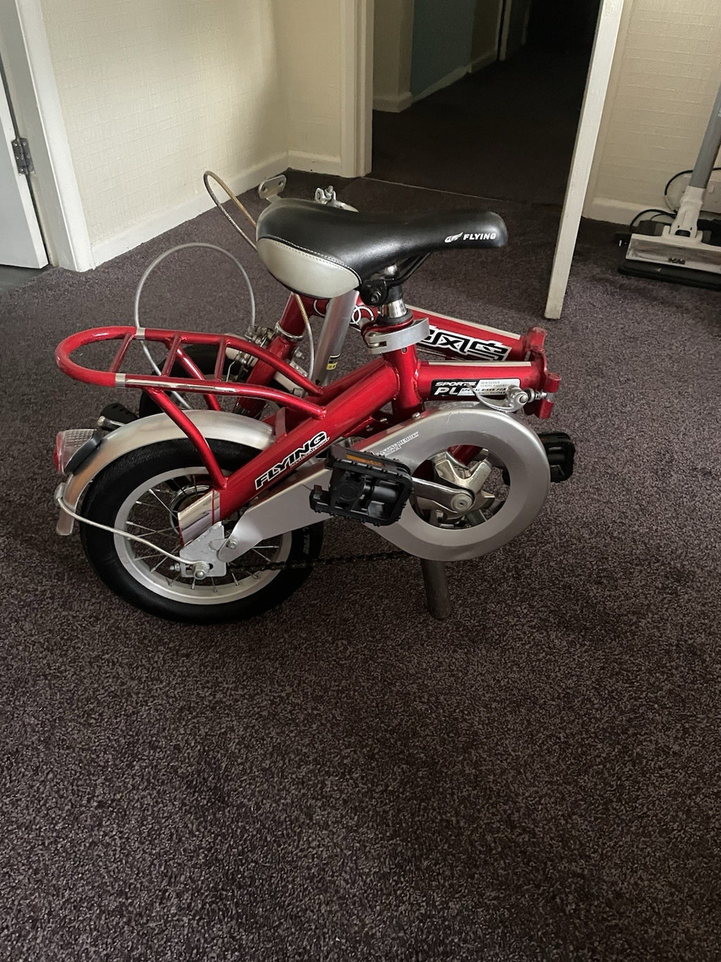 Folding Bike 12 Inch Wheels  Red