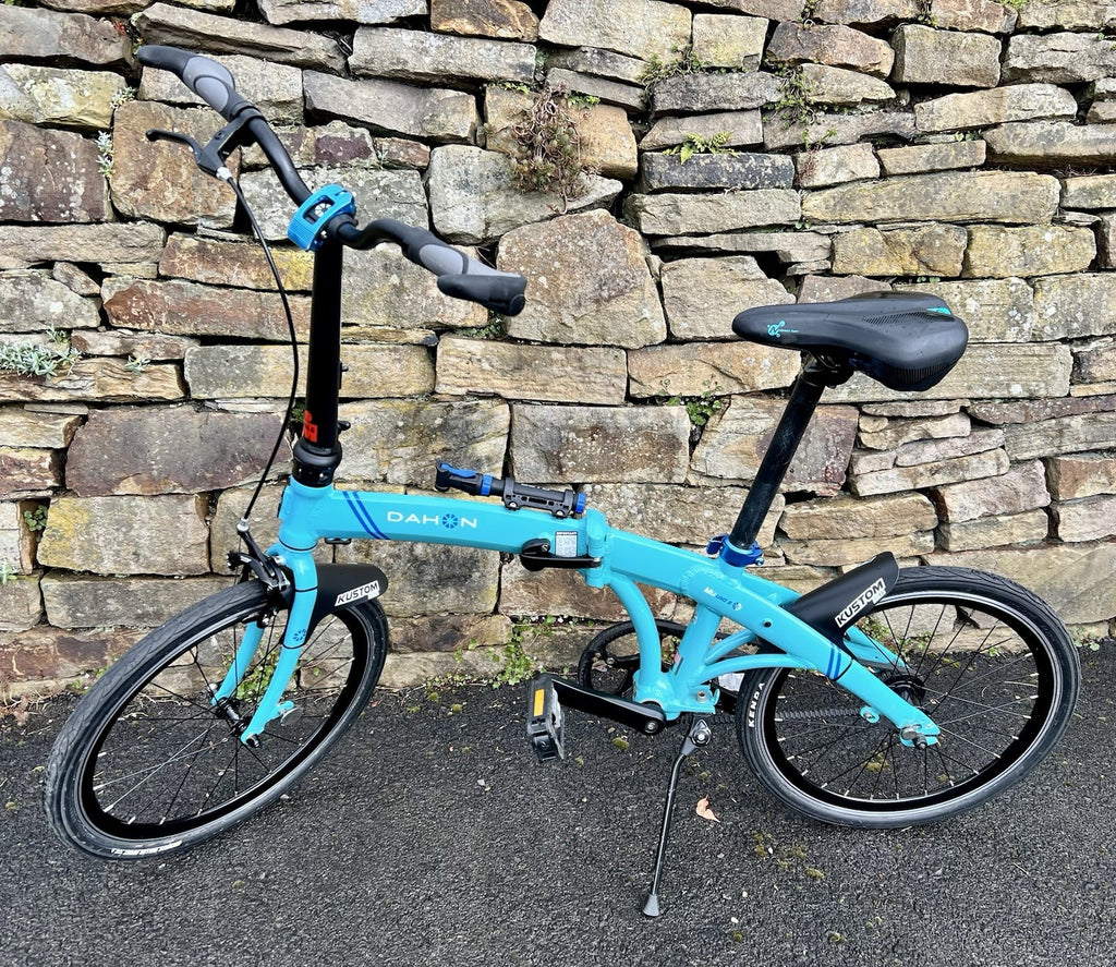 Dahon Mu Uno Speed folding bike, belt drive, 10kg, waterproof travel bag - Cool!