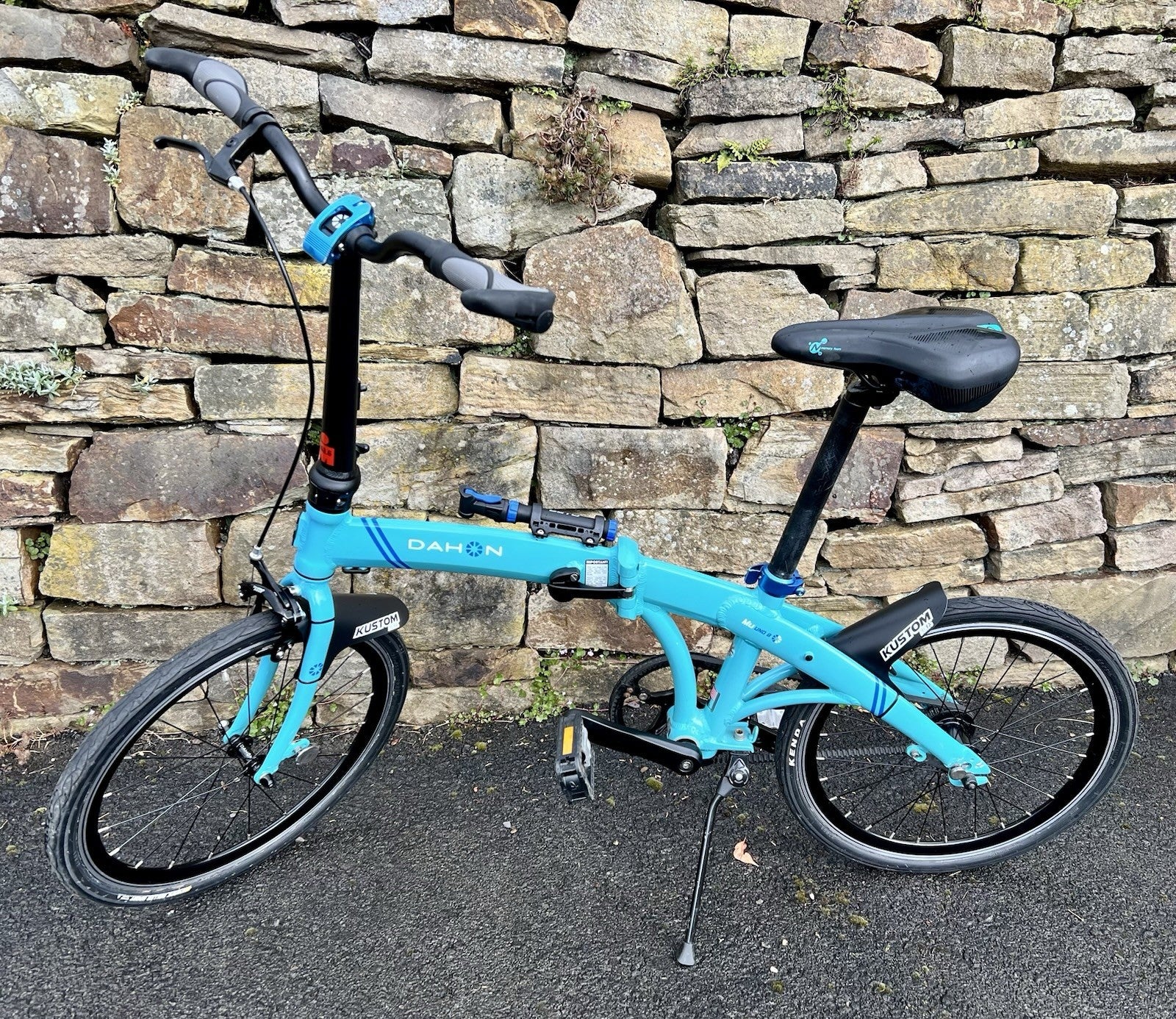 Dahon Mu Uno Speed folding bike, belt drive, 10kg, waterproof travel bag - Cool!