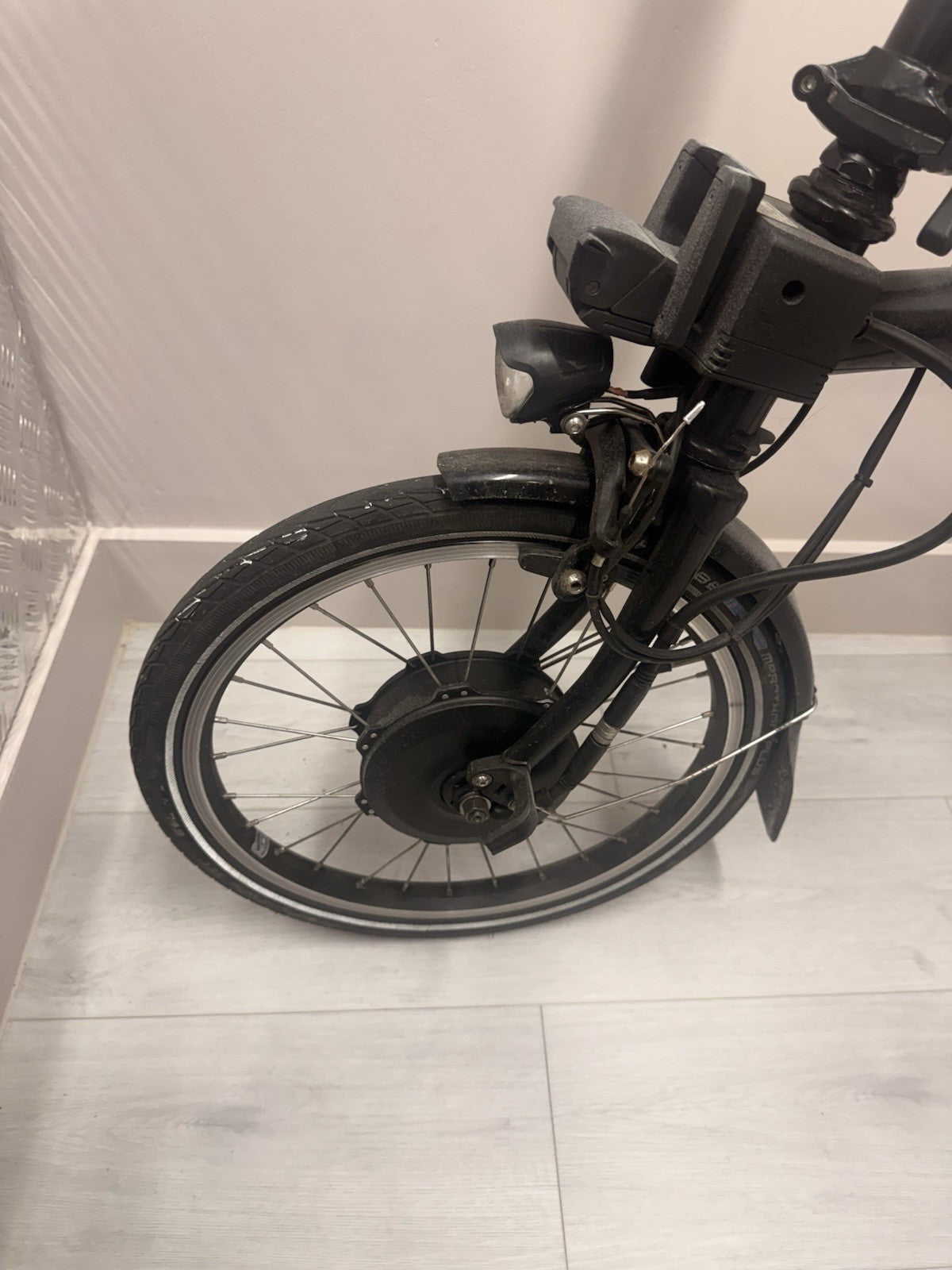 Brompton M6L Electric Folding Bike 2020 With Battery Bag And Working Battery