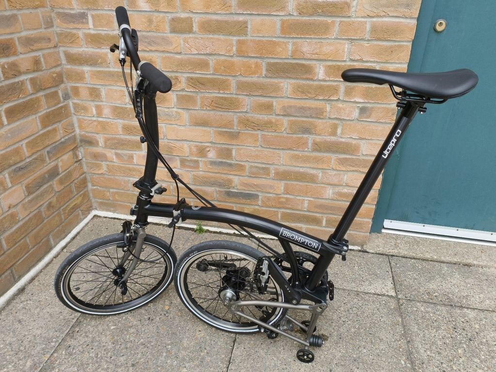 2022 Brompton C Line Titanium Superlight 6 speed folding bike
