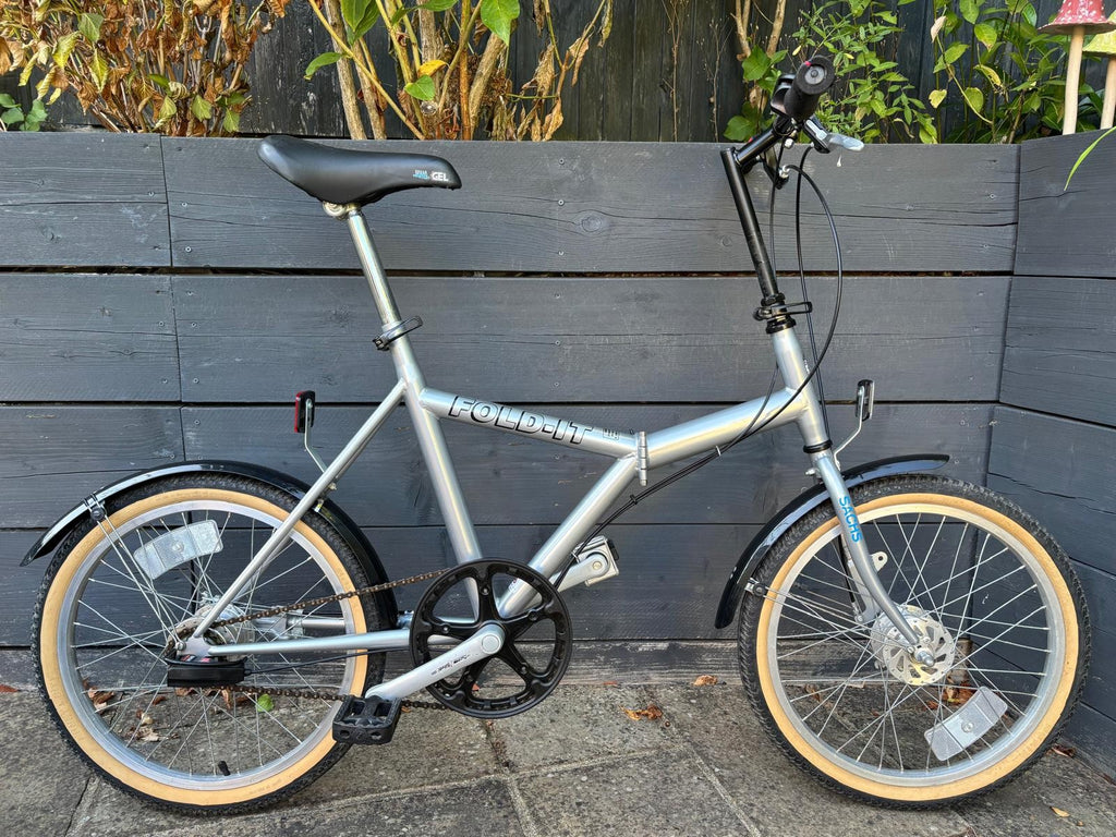 Cressewell Fold-It 20” wheel Folding Bike 7 speed Hub Gears in New Condition