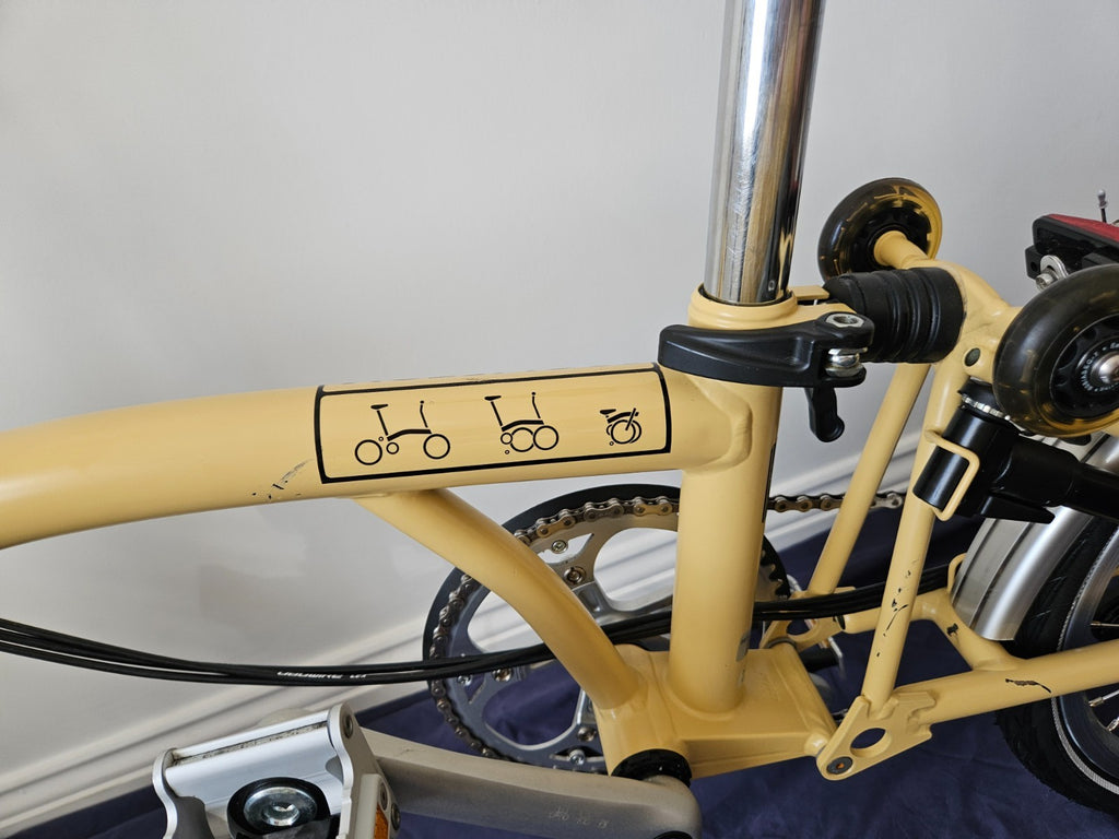 Brompton 6 Speed - C Line - H6L - Yellow