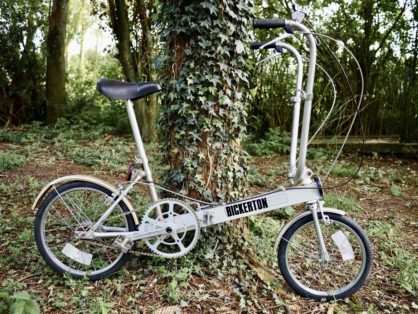 Vintage Bickerton Portable Folding Bike – Aluminium – Original Bag – Working