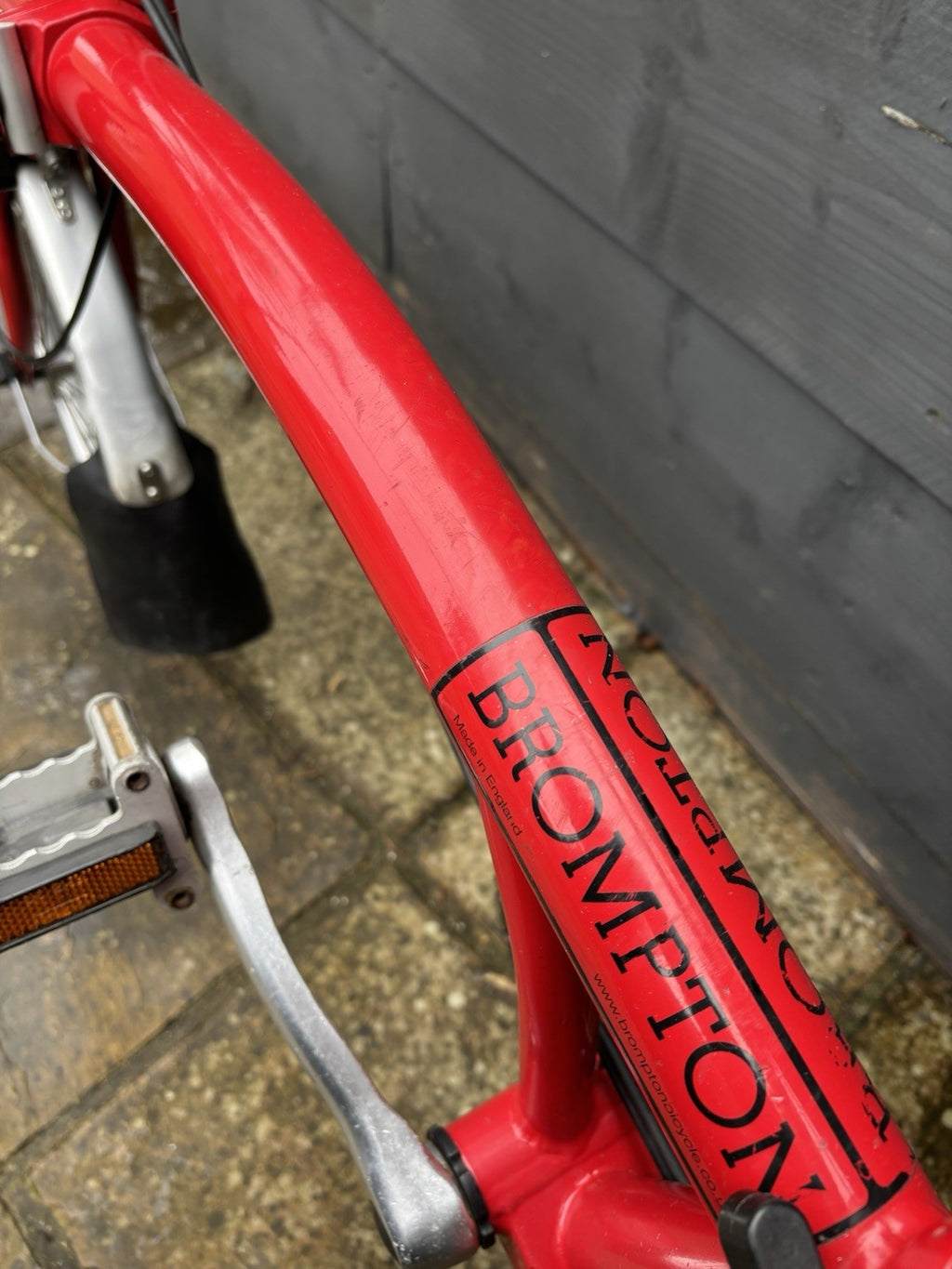 Brompton M3L - C Line equivalent Folding bicycle in Red - Part Exchange to Clear