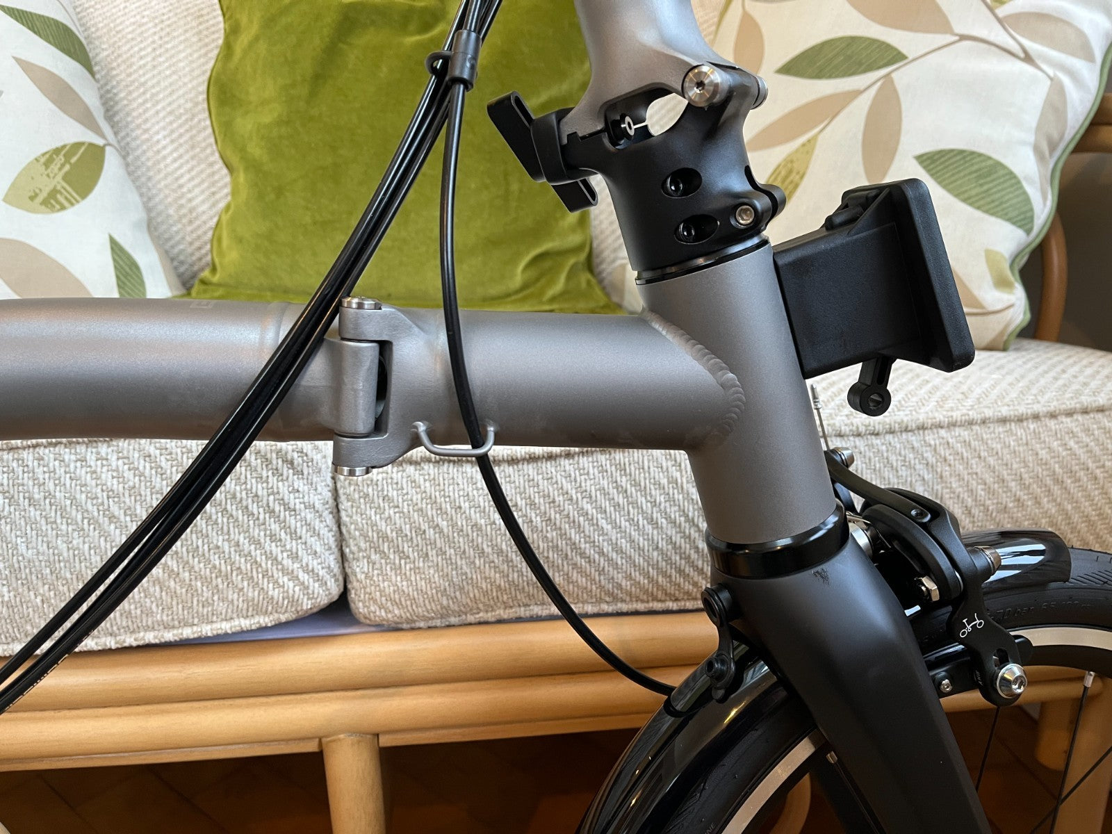 Brompton T-Line 12 speed Titanium S-Type Lower Handlebar - Unused with box