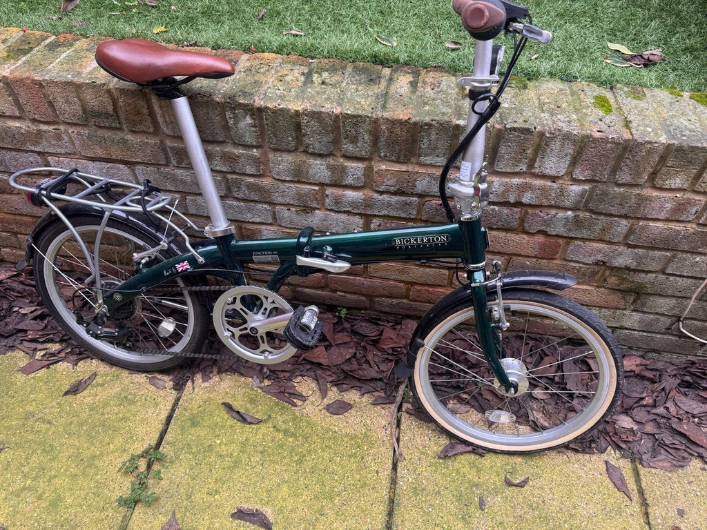Bickerton Folding Green bicycle