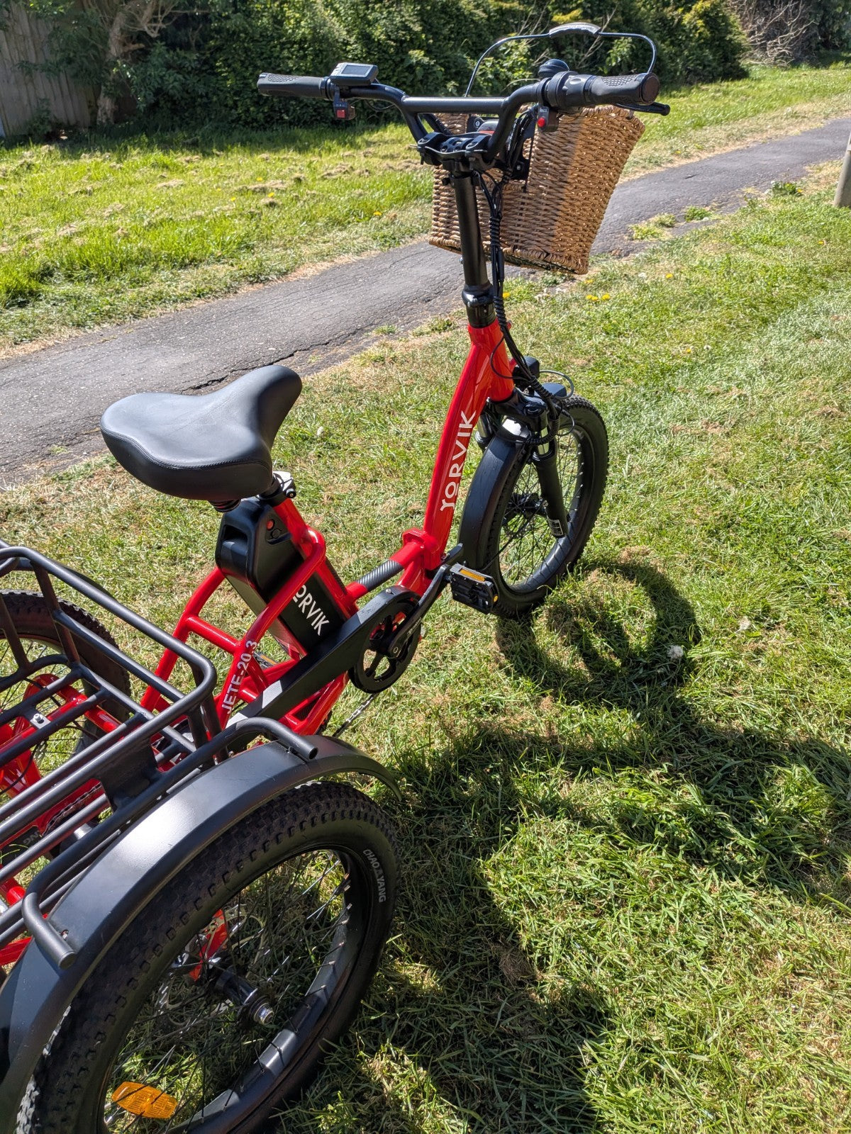 Jorvik Folding E L E C T R I C Tricycle.LATEST MODEL ,RIDA+ ,DELIVERY POSSIBLE,