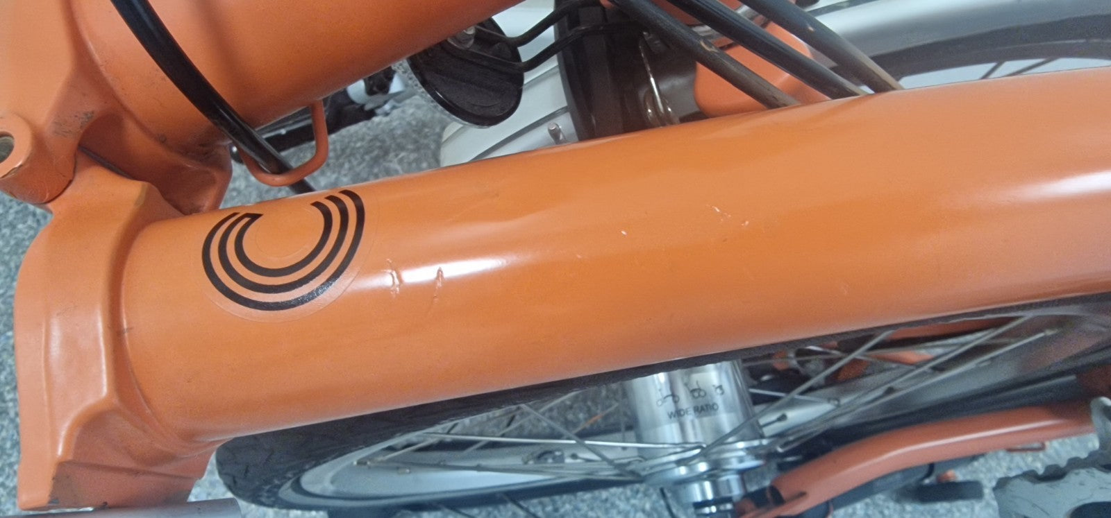 Brompton  C Line 6 Spd FLAME CORAL  Global P&P📦🌎✈️📬