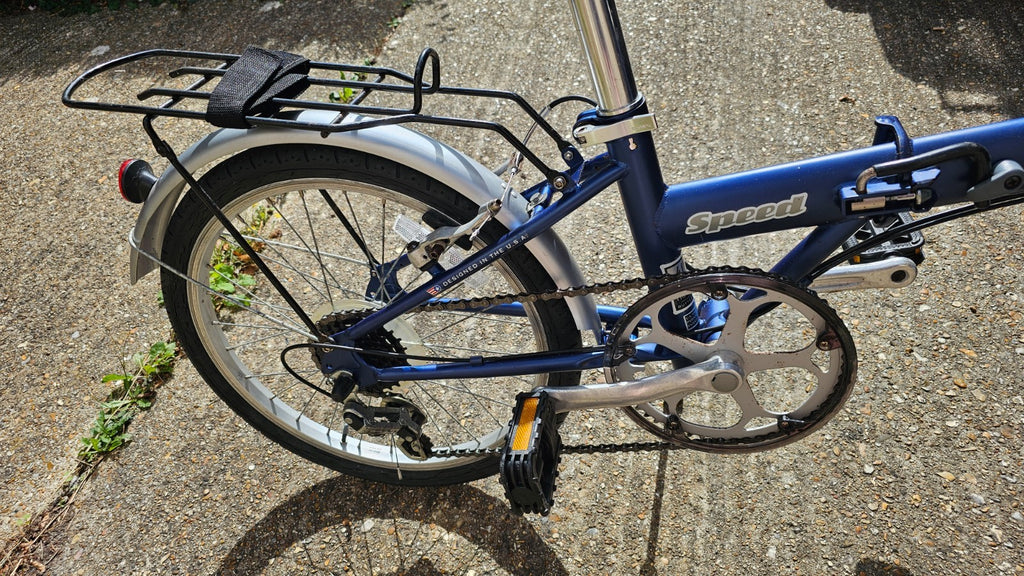 Dahon Speed 6 Folding Bike 20" Wheels (2002) - Blue, Good condition