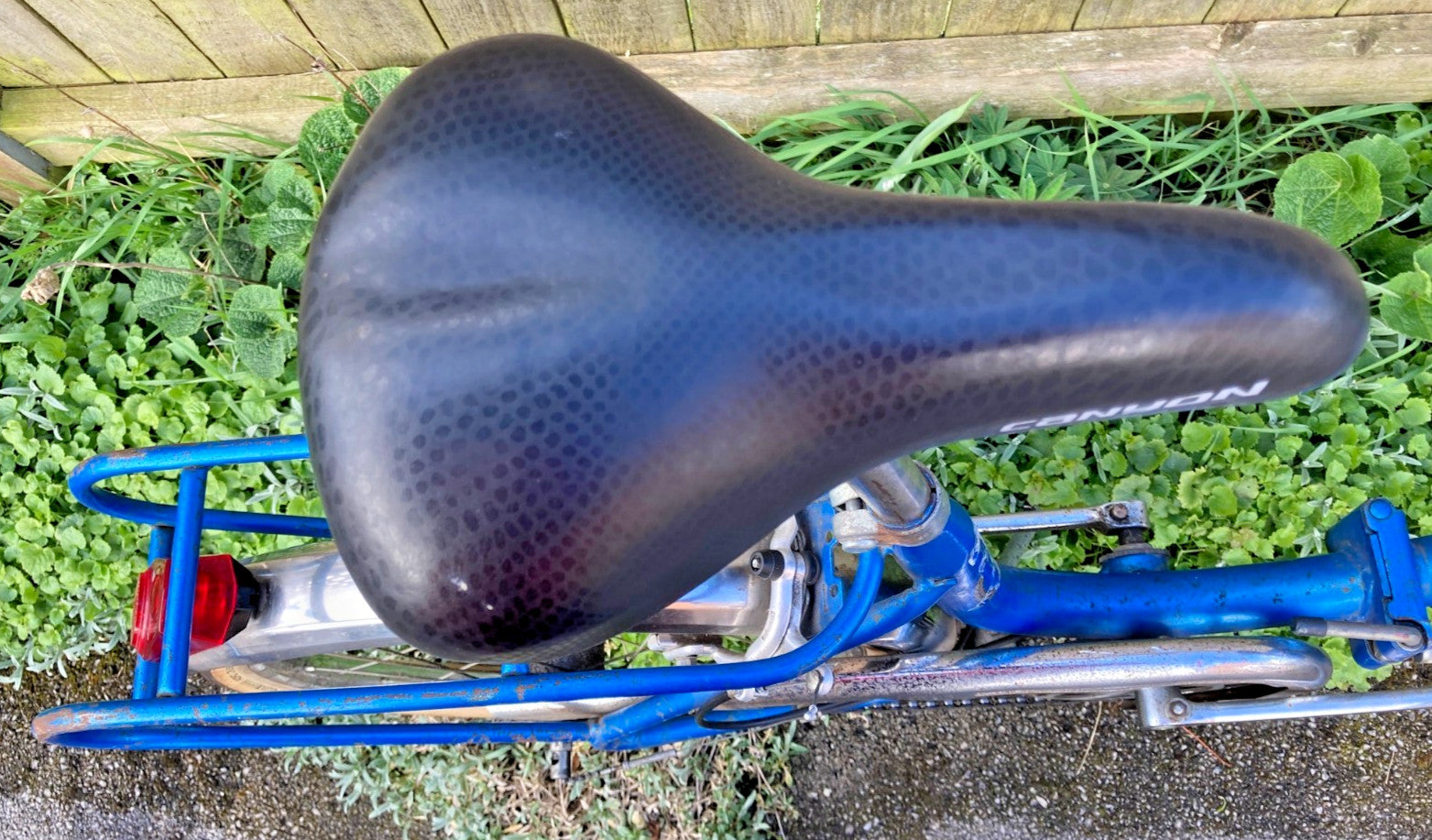 Vintage Raleigh Viscount Unisex Folding Bike - Blue - Good Usable Condition