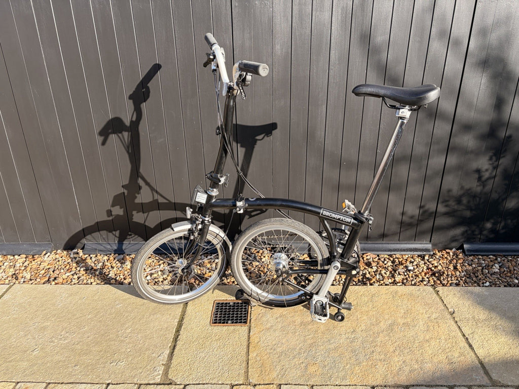 Brompton 6-speed Black Folding Bike late 2021