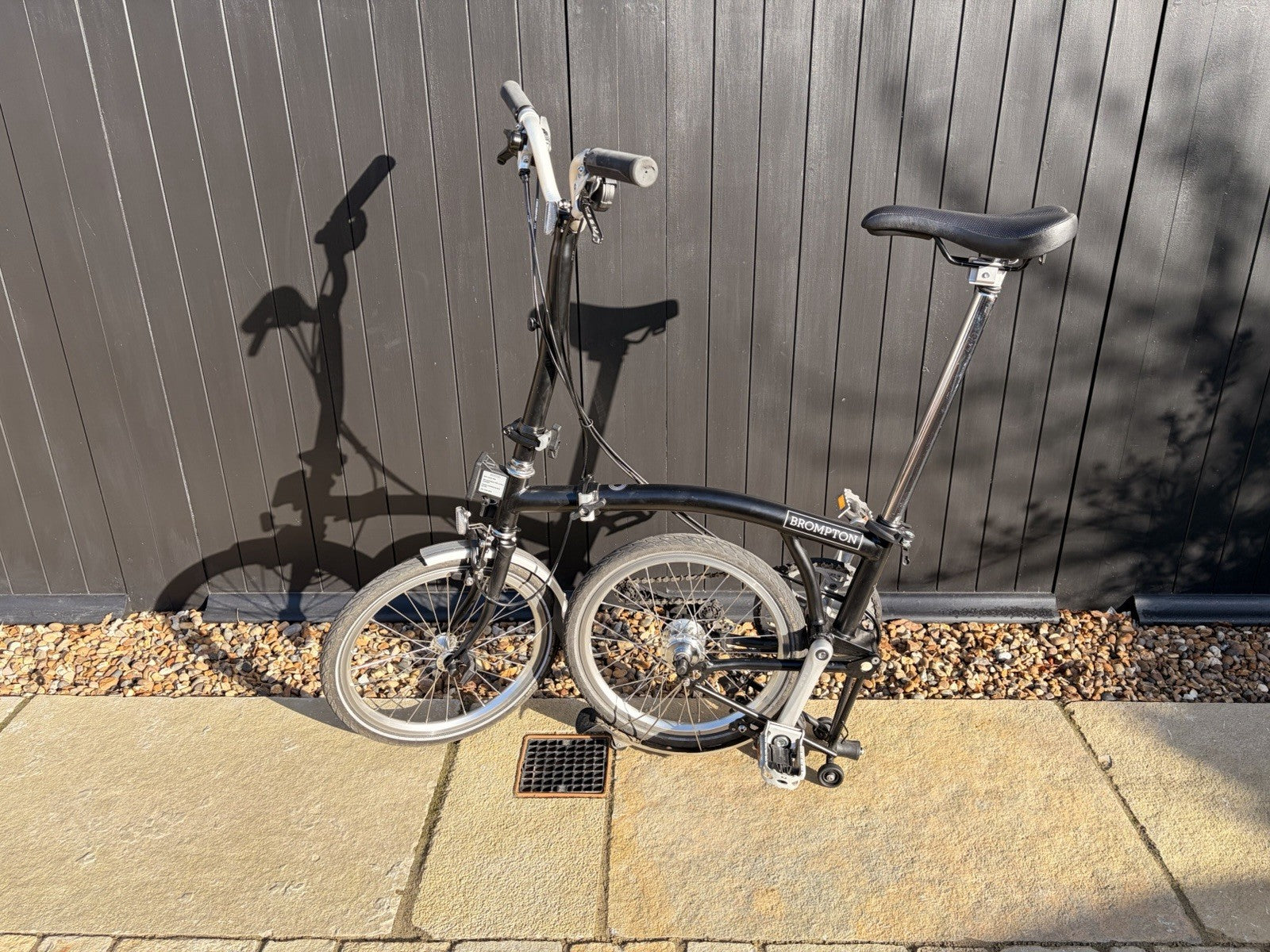 Brompton 6-speed Black Folding Bike late 2021