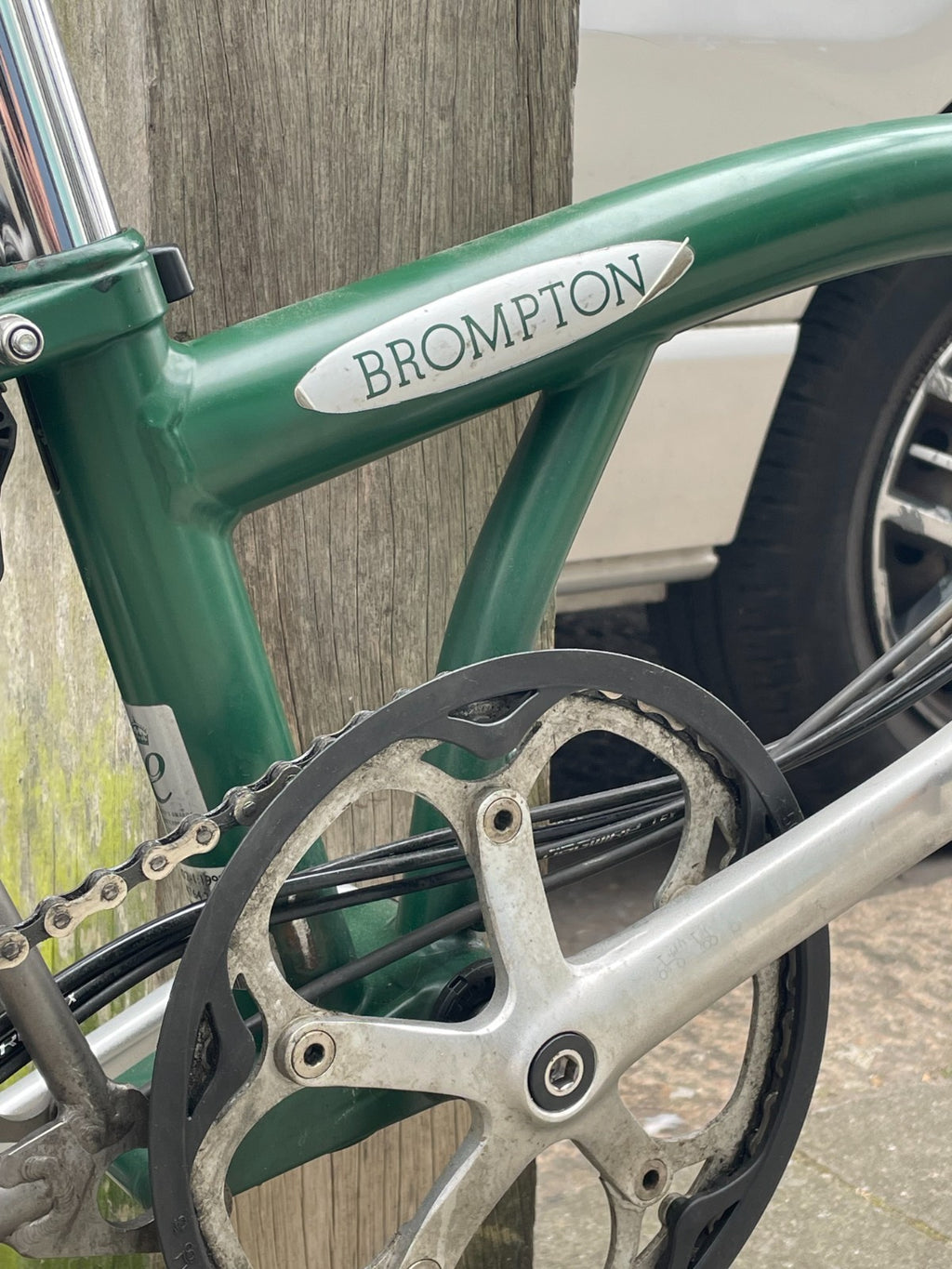 Brompton Folding Bike M6L - Superlight (P-Line) - Racing Green - Dynamo Lights