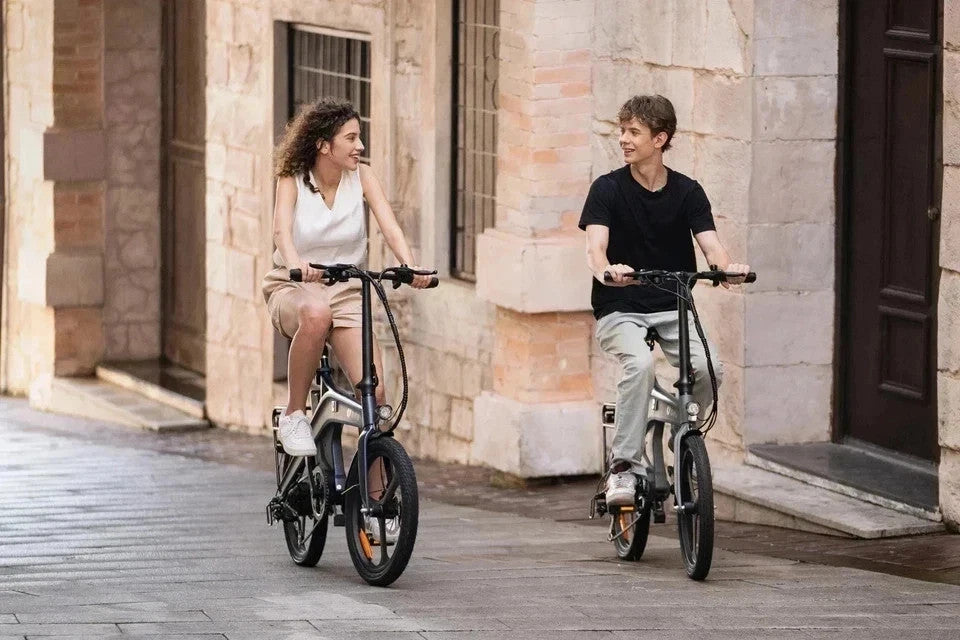 DYU T1 20" Folding E - Bike 250-W 36-V 10/Ah Battery 60KM Range City E- Bike