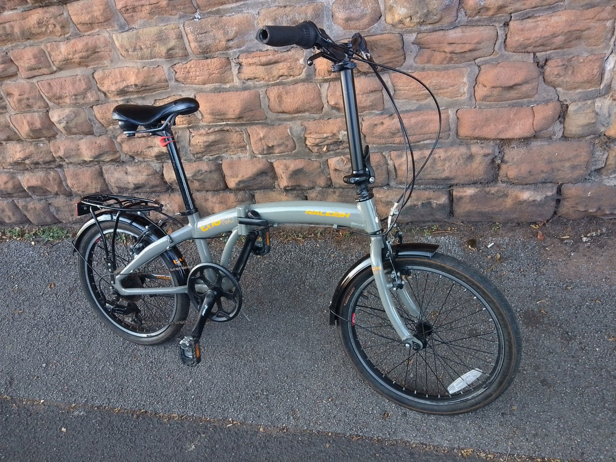 Raleigh Evo-2 Folding Bike - 20 inch wheels – Grey
